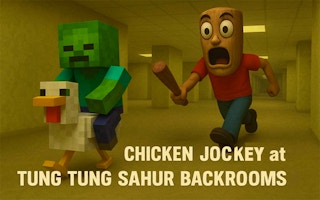 Chicken Jockey At Tung Tung Sahur Backrooms