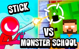 Stickman Vs Monster School